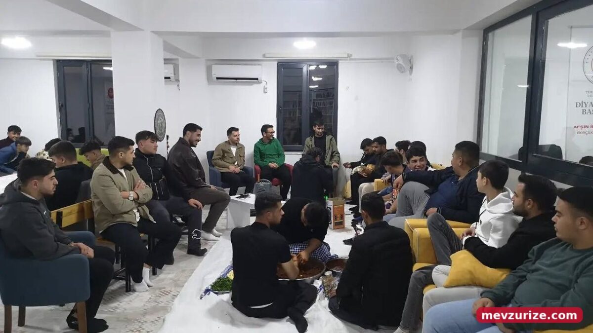 Afşin’de Gençlik Buluşması Gerçekleştirildi