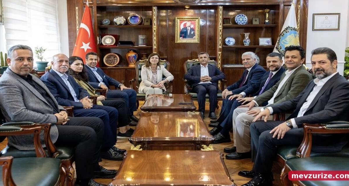 AK Parti heyetinden Diyarbakır belediyesine nezaket ziyareti