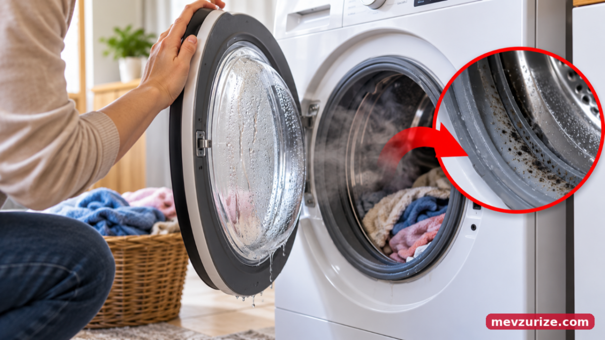 Çamaşır makinesinin kapağını yıkama bittikten sonra hemen kapatıyorsanız dikkat