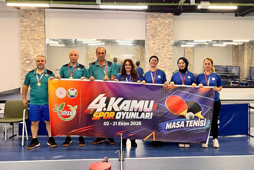 Rize’de Kamu Oyunları Sona Erdi: İşte Turnuvanın Kazananları