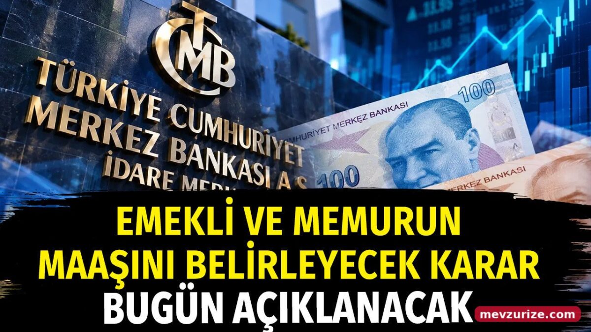 Emekli ve memurun maaşını belirleyecek karar bugün açıklanacak