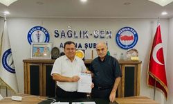 Sağlık-Sen Çukurova İlçe Başkanlığı'na Hayati Polat atandı