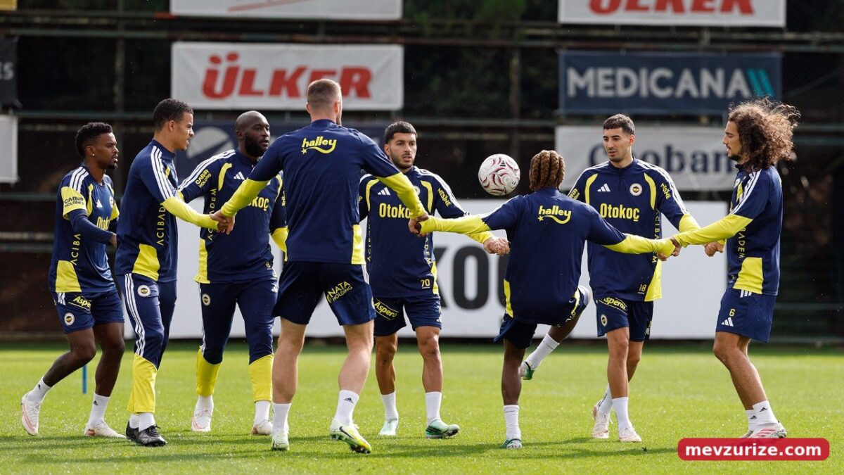 Fenerbahçe, Galatasaray maçının mesaisini sürdürdü