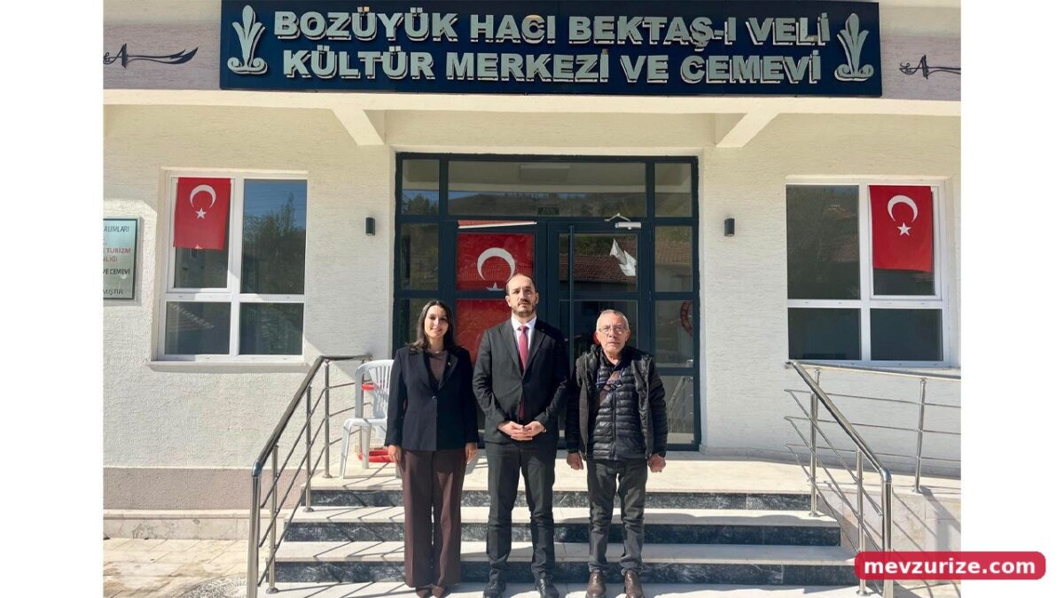 İl Kültür ve Turizm Müdürü Bozkurt’tan Bozüyük Cemevi’ne ziyaret