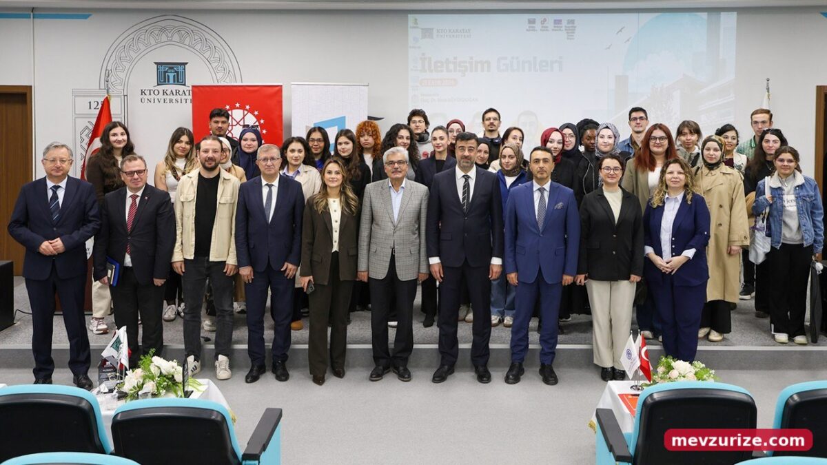 KTO Karataylı öğrenciler iletişim sektörünün deneyimli isimleriyle buluştu
