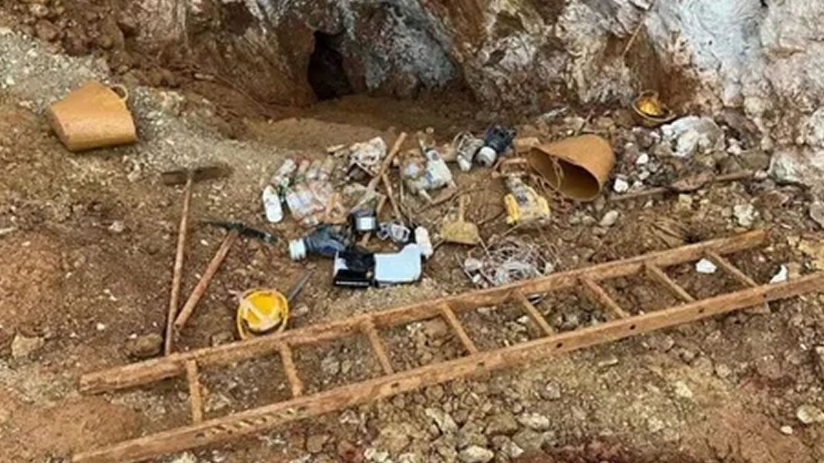 Malatya’da kaçak kazı yapan 6 şüpheli yakalandı