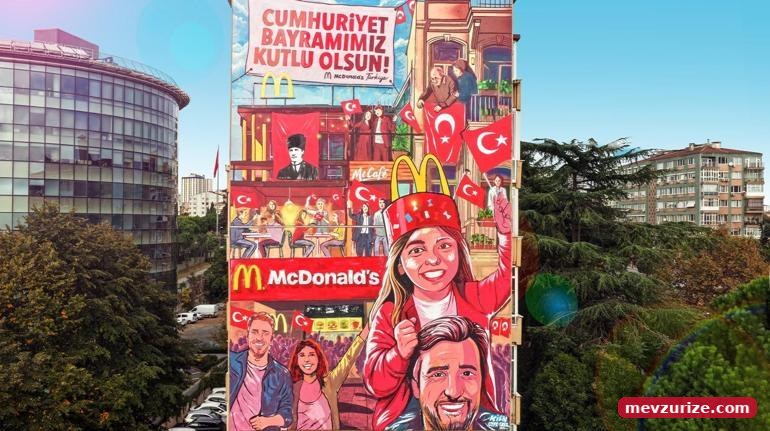 McDonald’s Türkiye’den Cumhuriyet’in 103. yılına renkli kutlama