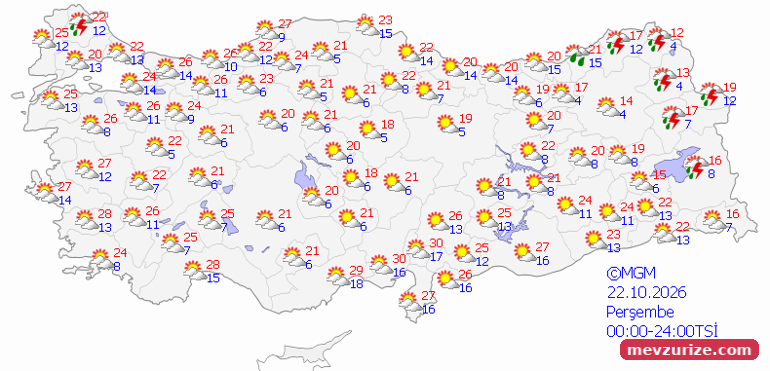 METEOROLOJİ TARİH VERDİ: İSTANBULLULAR DİKKAT | İstanbul’da hava nasıl olacak, yağış ne zaman 22 Ekim Hava durumu son dakika