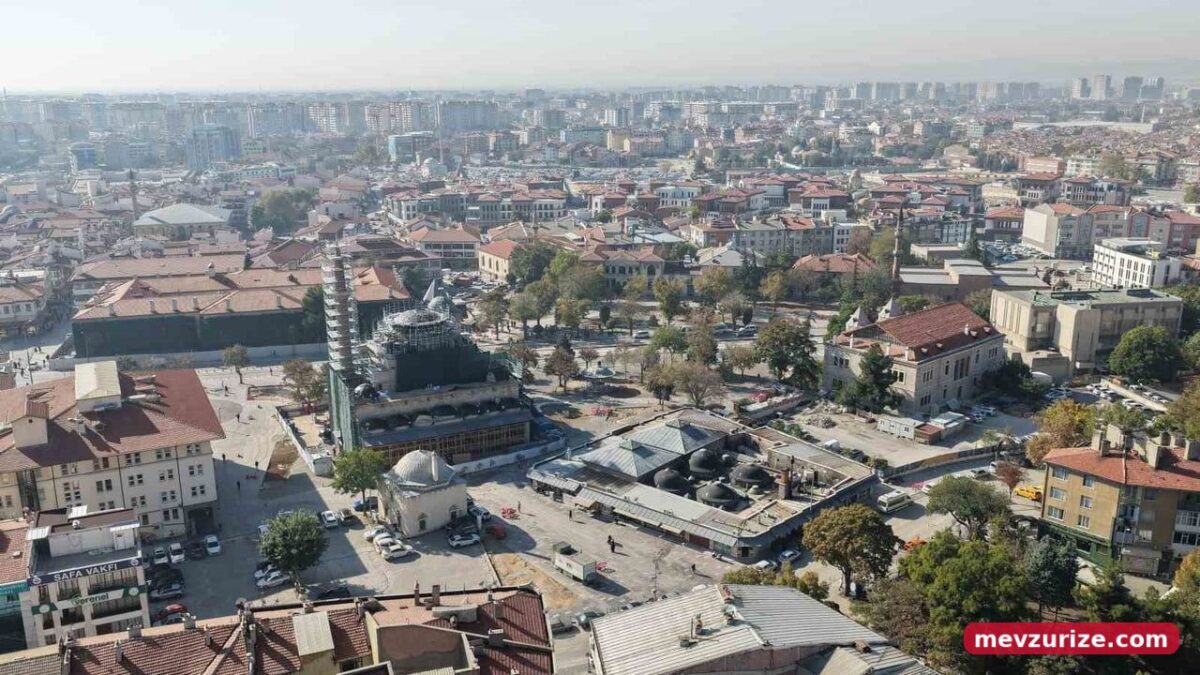 Mevlana caddesi yenileniyor: tarihi dokuyu öne çıkaran yürüyüş ve aydınlatma düzenlemesi