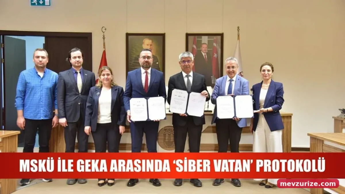 MSKÜ İle GEKA Arasında 'Siber Vatan' Protokolü