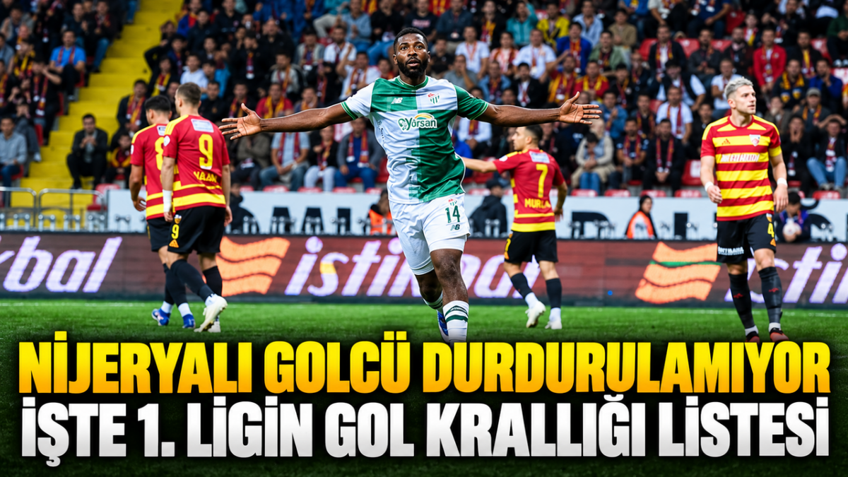 Bursasporlu golcü Iheanacho durdurulamıyor!