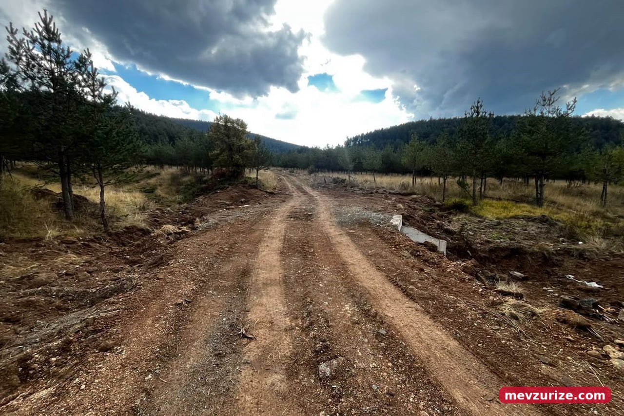 BOLU’NUN GEREDE İLÇESİNDE, ORMAN YOLLARININ ALTYAPISINI GÜÇLENDİRMEK AMACIYLA YÜRÜTÜLEN SANAT...