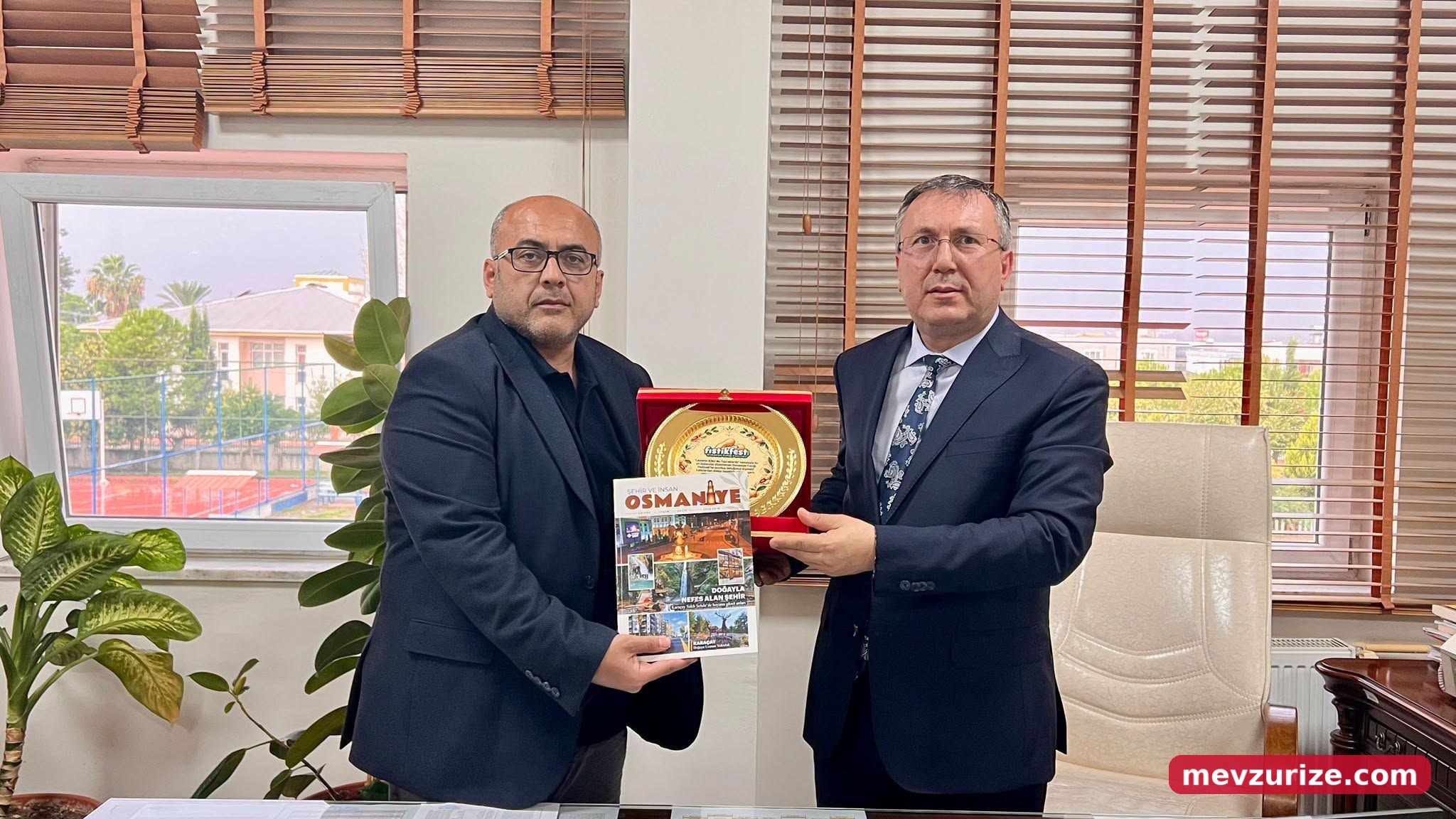 Osmaniye'de Fıstıkfest'e Destek Verenlere Plaket6