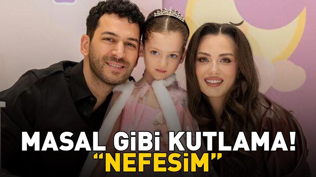 PRENSES KONSEPTLİ DOĞUM GÜNÜ PARTİSİ! Güller ve Günahlar'ın Serhat'ı Murat Yıldırım'ın kızı Miray 4 yaşında!
