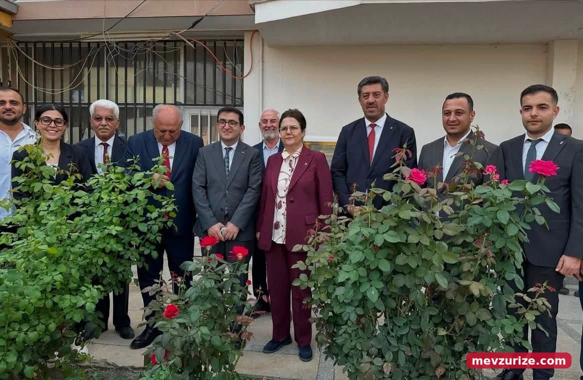 Sumbas'ta Derya Yanık'tan Başkan Demiroğlu'na Ziyaret1
