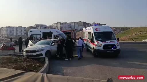 Siirt’te otomobil ile motosiklet çarpıştı: 2 yaralı