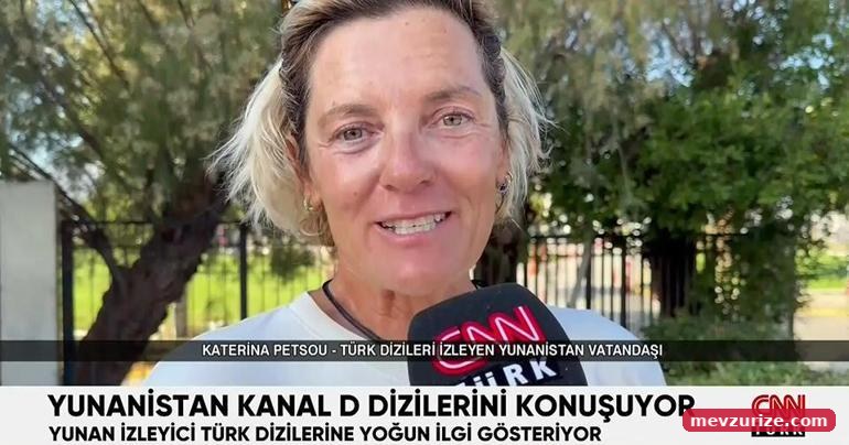 Yunanistan Kanal D dizilerini konuşuyor